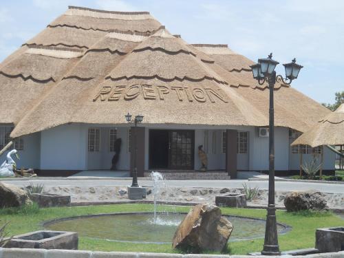 Lobby, Pelican Lodge & Camping in Nata