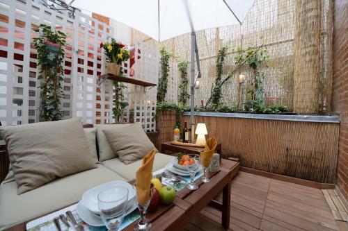Balcony/terrace, Les Patios du Marais 2 in 3rd - Temple - Republique