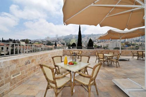 Balkon/terasa, The Colony Hotel in Haifa
