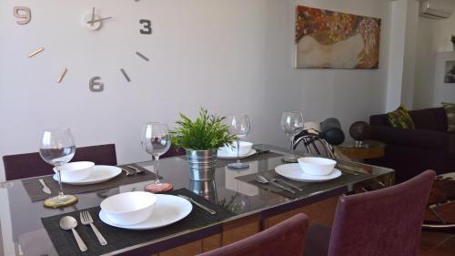 Létesítmények, loft con terraza y barbacoa in Lumpiaque