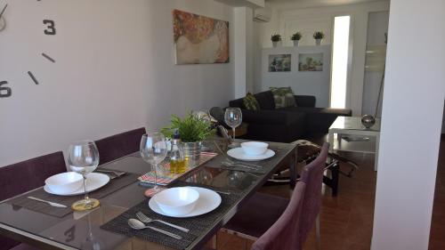 Létesítmények, loft con terraza y barbacoa in Lumpiaque