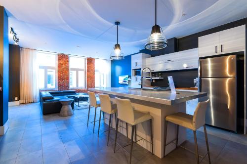 Two-Bedroom Loft 102 room in Les Lofts St-Joseph - Par Les Lofts Vieux-Québec