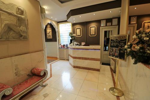 Előcsarnok, Hostal Hispano Argentino Gran Via in Madrid