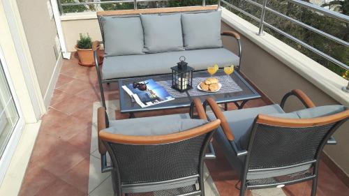 Erkély/terasz, Apartments Toni in Cibaca