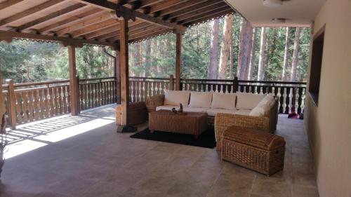 陽台/露台, Hunting Residence Lodge in 潘尼茨殊特