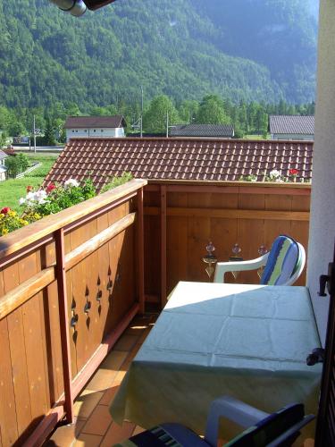 Balcony/terrace, Haus Alpenrose in Obertraun