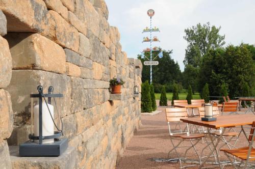 Balkons/terase, Hotel Sonnenhof in Wildeck