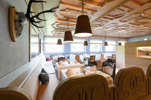 Restaurante, Hotel Streklhof in Aich