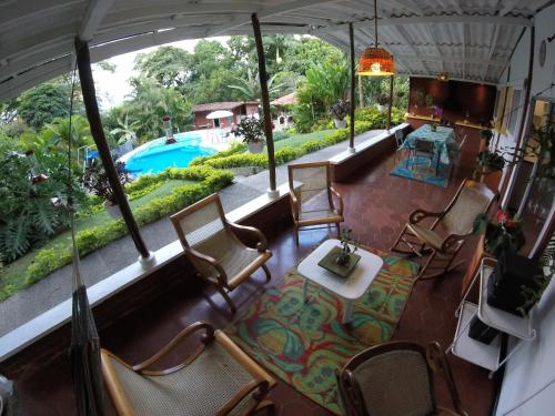 Balcony/terrace, El Jardin de los Colibries - Pereira, Risaralda in La Esperanza
