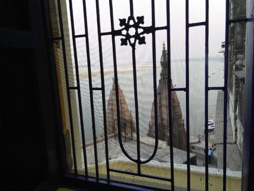 Kilátás, Bhadra Kali Guest House near Új Vishwanath Templom