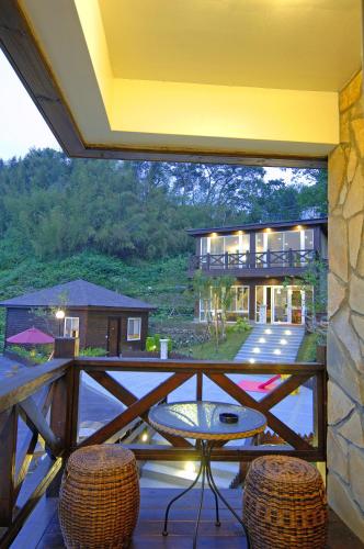 Balcony/terrace, Tsz Meng Rou Hotel in Miaoli