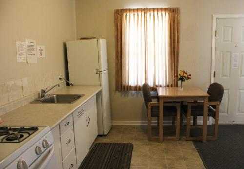 Konyha, Boundary Motel in Osoyoos (Brit-Kolumbia)