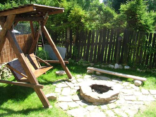 grădină, Apartmany v Chalupe in Stara Lesna