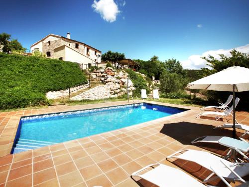 Countryside Mansion in La Llacuna with Private Pool