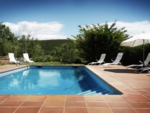 Piscina, Gorgeous Mansion in La Llacuna with Private Swimming Pool in La Llacuna