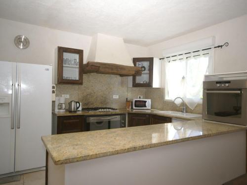 Konyha, Villa in Moriani-Plage with Sea View in San Nicolao