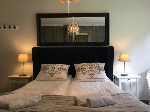 1 queen bed, 1 sofa bed