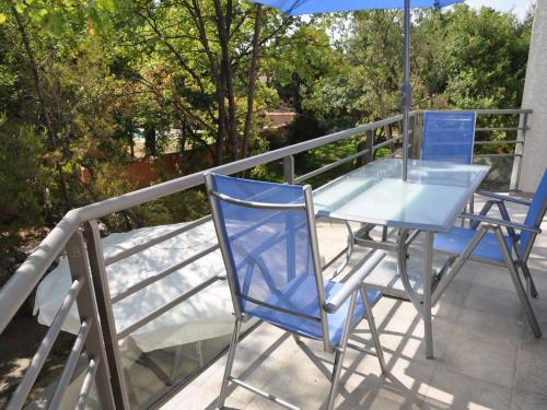 Erkély/terasz, Apartment in Moriani-Plage near the Beach in San Nicolao