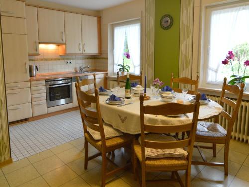 Kitchen, Splendid Holiday Home in Densborn with Terrace in Densborn