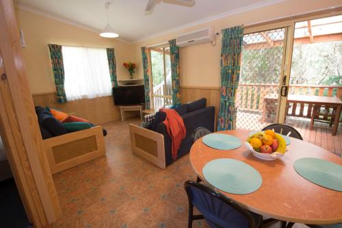 Skats, The Lakes Beachfront Holiday Park in Lake Tyers Beach