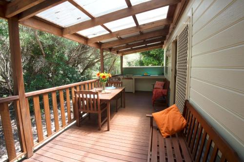 Iekārtas, The Lakes Beachfront Holiday Park in Lake Tyers Beach