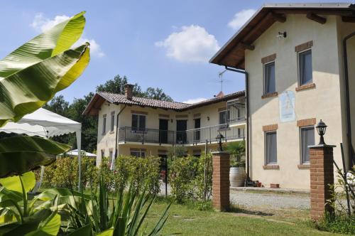 A szálláshely kívülről, Cascina Vignole in Montafia