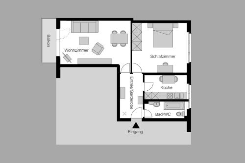 Apartment with Balcony image 1