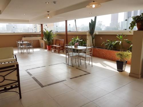 발코니/테라스, 호텔 라스 팔마스 (Hotel Las Palmas) in 리마