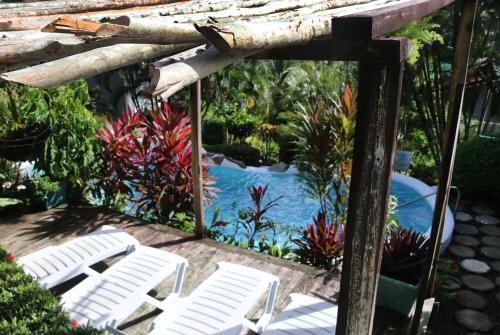Swimmingpool, Oasis Marigot in Marigot Bay