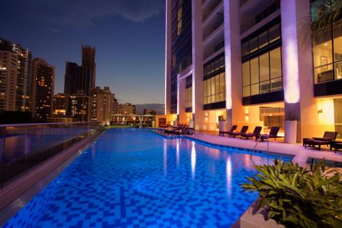 Eingang, Megapolis Hotel Panama in Panama-Stadt