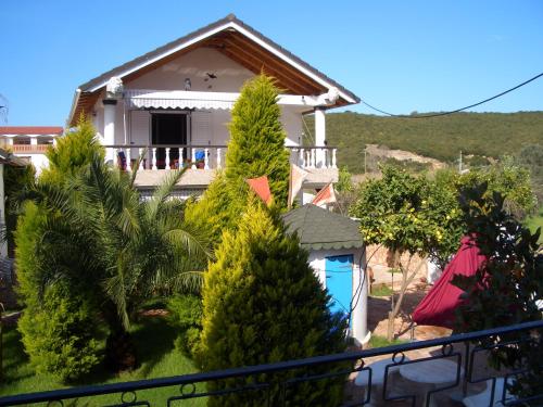 Entrance, Aspri Villa in Ammoudia