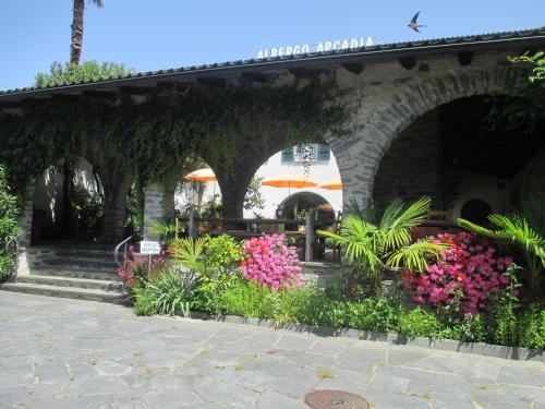 Entrance, Hotel Arcadia in Ascona
