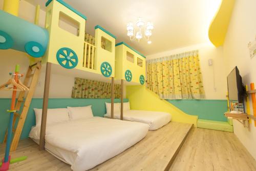 花蓮住宿推薦花蓮親子民宿~特選11間親子房附設溜滑梯