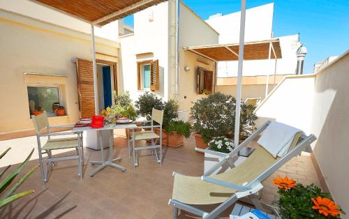 陽台/露台, 羅莎德凡提公寓 (Appartamenti Rosa Dei Venti) in 特拉帕尼