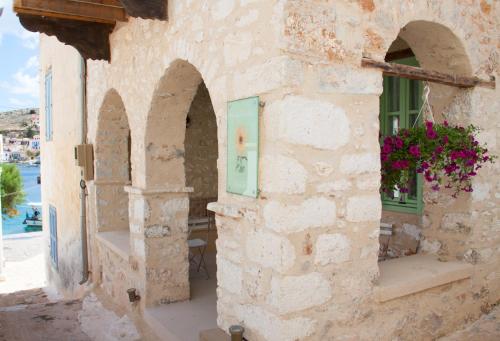 入口, Villa Klytia in 哈爾基