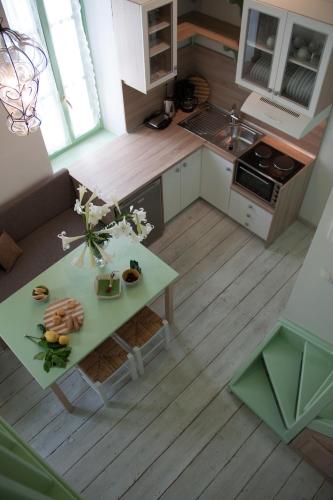 廚房, Villa Klytia in 哈爾基