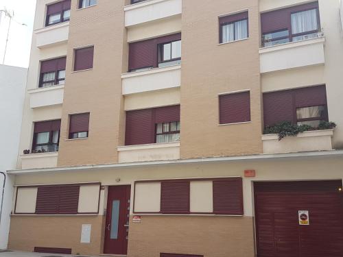 A szálláshely kívülről, Vivienda Reina Victoria in Huelva