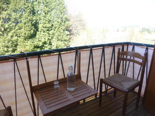Balcony/terrace, La Maison Du Marchand in Peyrat-le-Chateau