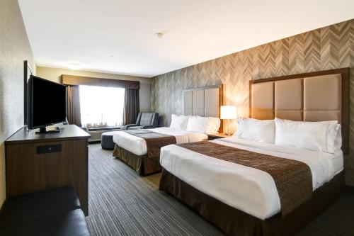 2 queen beds