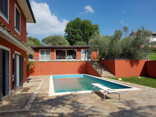 Exterior view, VILLA IL CICLAMINO - relaxing detached 70m2 house with 300m2 outdoor, in-ground big pool for exclusi in Riano
