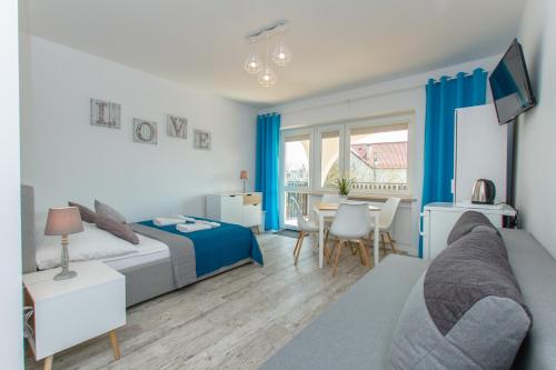 1 double bed, 1 sofa bed