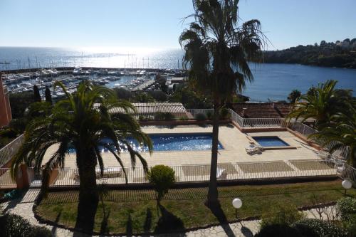 Uitzicht, Plage de Miramar in Theoule-sur-Mer