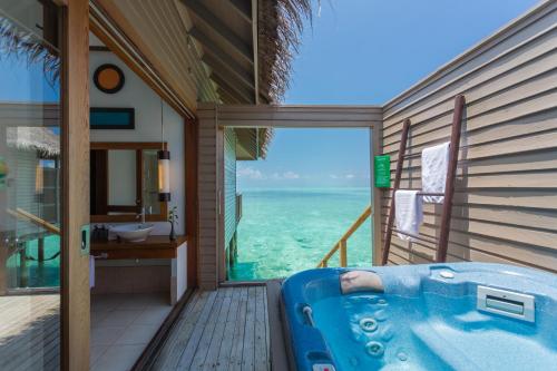 bubbelbad, Meeru Maldives Resort Island in North Male Atoll
