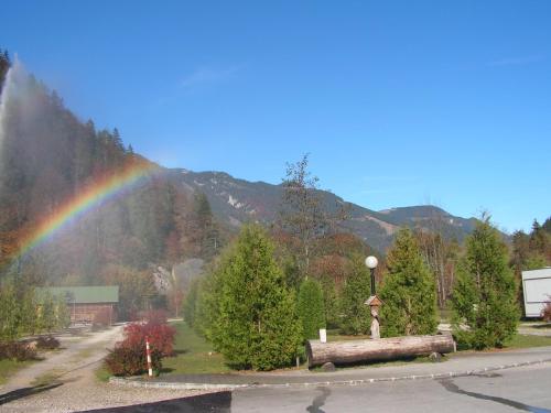 Viesnīcas āriene, Camping und Chalet Saggraben in Palfau