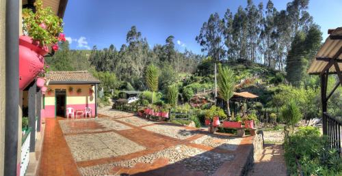 Kilátás, Finca La Tobita Eco Hotel in Toca