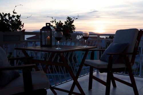 beranda/teres, Pegasus Apartments & Rooms in Makarska