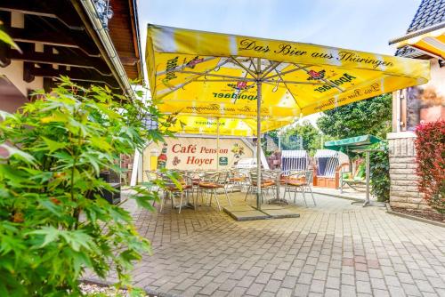 حديقة, Cafe Hoyer Pension und Appartements in أبولدا