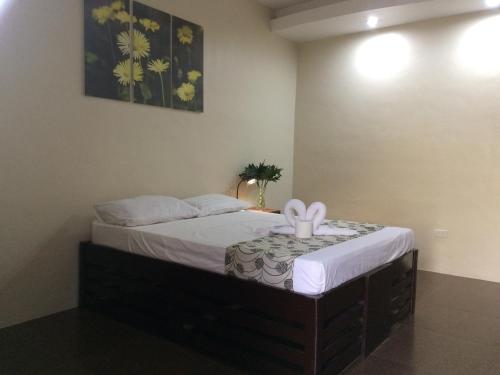 1 double bed