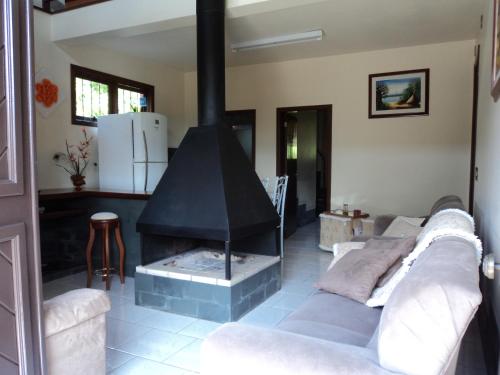 Közös társalgó / TV, Espaco Holistico Chales in Nova Petrópolis