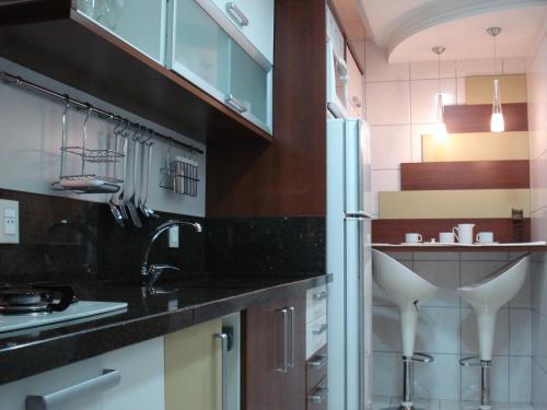Konyha, Apartamento Das Palmeiras in Cavalhada